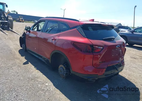 2021 Chevrolet Blazer Rs из США, поврежденный, VIN 3GNKBERS5MS586608